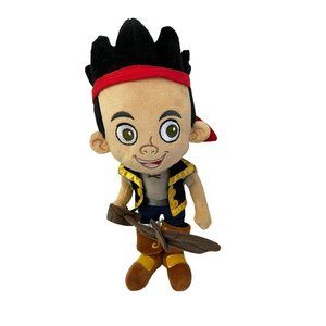 Jake and The‎ Neverland Pirates 14” Plush Toy Stuffed Animal Boy